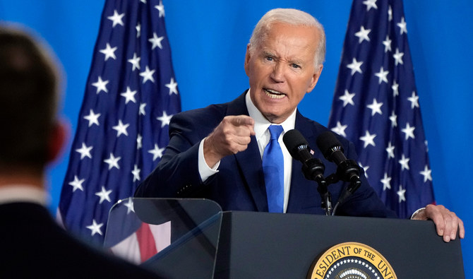 Biden says during press conference he’s going to ‘complete the job’ despite calls to bow out