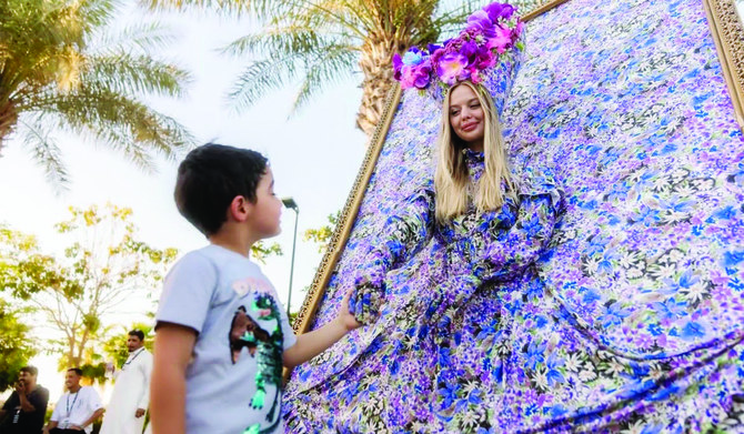 Characters dressed in costume greet guests with smiles and offer photo opportunities. (Supplied)