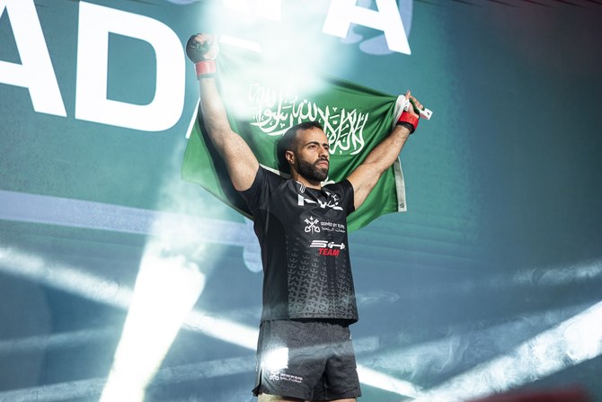 Saudi stars Mostafa Nada, Hattan Al-Saif thrill Riyadh crowd at PFL MENA 2