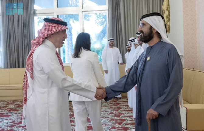 Saudi ambassador to UAE received by Sheikh Mohammed bin Rashid in Dubai