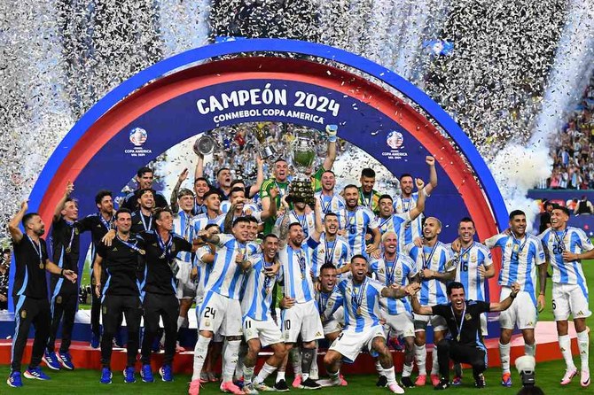 Argentina defeat Colombia 1-0 to win record 16th Copa America