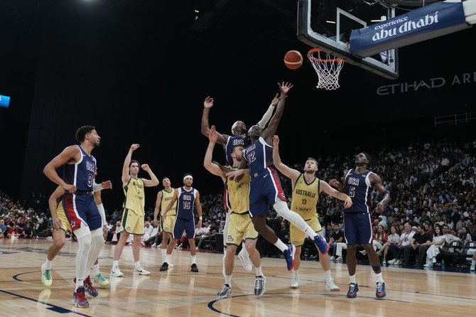 US holds off Australia for 98-92 win in Olympics tuneup in Abu Dhabi