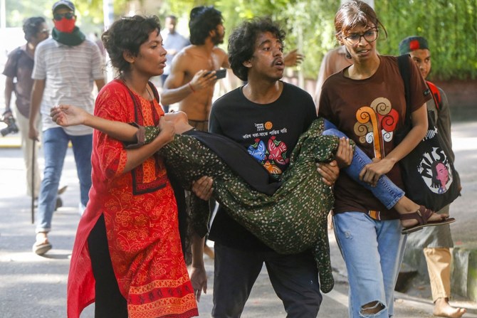 Hundreds of Bangladeshi students injured as job quota protests ramp up