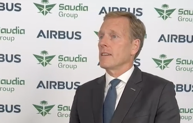 Kingdom and Airbus can fly high together, says company chief
