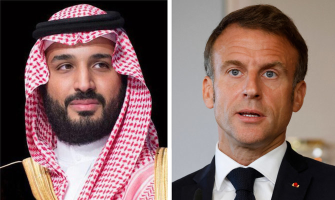 Saudi crown prince, Macron discuss Gaza, Russia-Ukraine war 