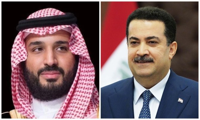 Saudi crown prince, Iraqi PM discuss relations 