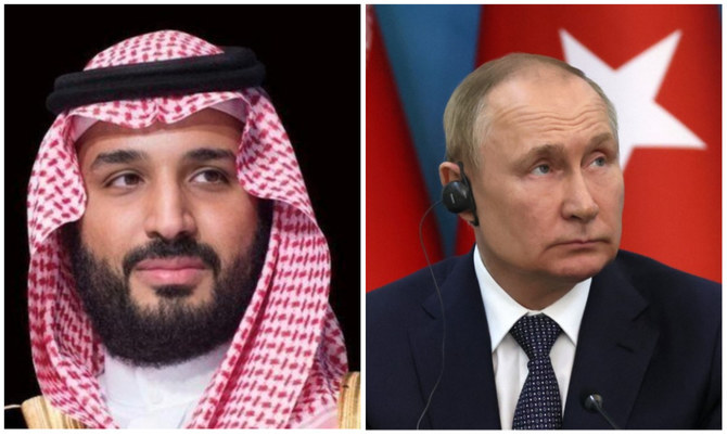 Saudi crown prince, Russia’s Putin discuss relations 