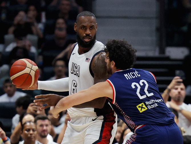 LeBron James sees ‘much to improve’ before Olympics despite Serbia win in Abu Dhabi