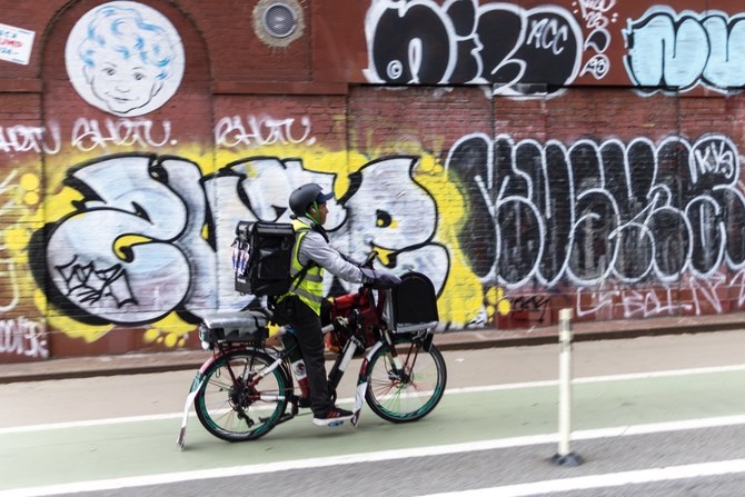 Migrants encounter hazards of food delivery on the streets of NYC