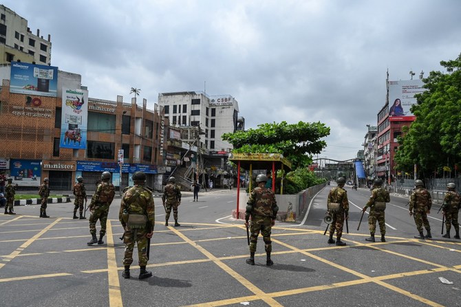 Bangladeshi military enforces ‘unprecedented’ curfew as protest deaths mount