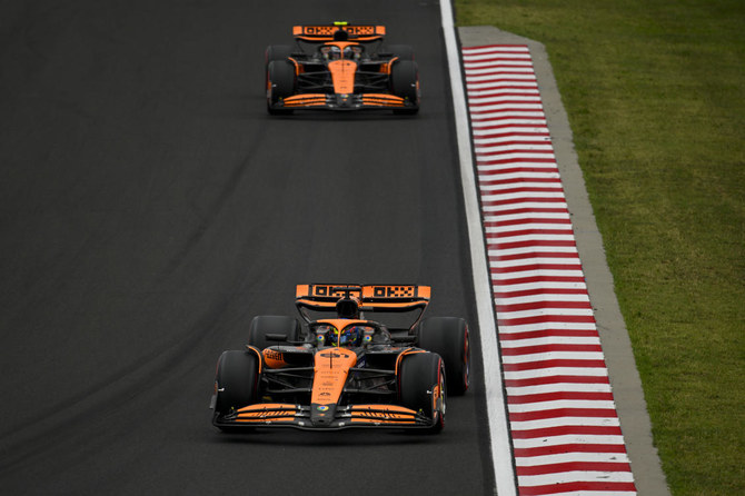 Lando Norris on pole as McLaren lock out ‘sweet’ Hungarian Grand Prix front row