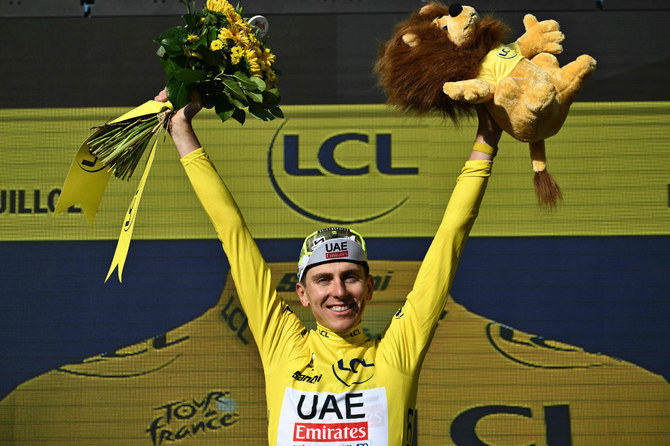 Pogacar on brink of third Tour de France triumph ahead of Riviera finale