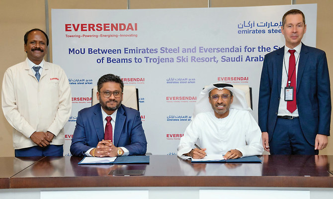 Emirates Steel and Eversendai partner for NEOM project