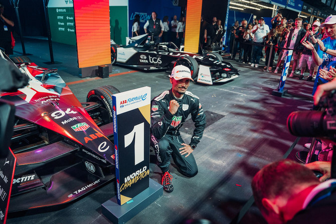 Porsche’s Wehrlein takes Formula E title in London