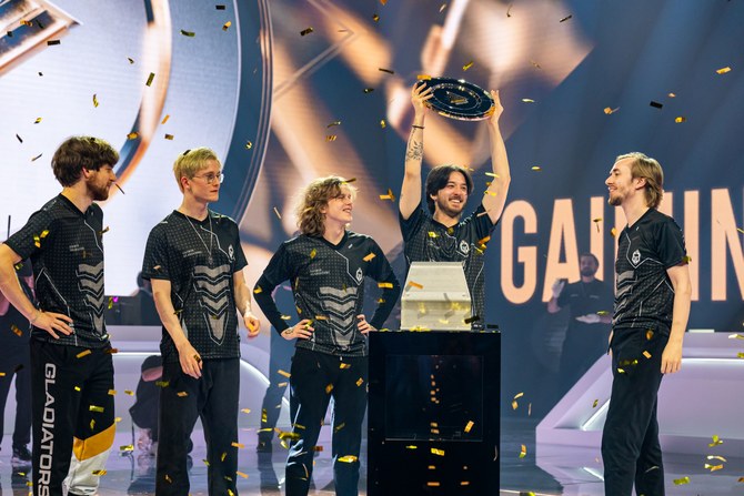 Gaimin Gladiators celebrate ‘Dota 2 Riyadh Masters’ triumph at the Esports World Cup