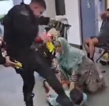 Video of violent arrest at Manchester Airport sparks protest