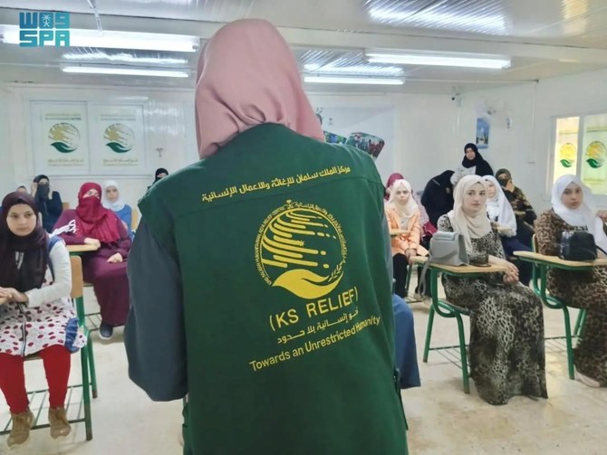 KSrelief celebrates Youth Skills Day at Jordan’s Zaatari camp for Syrian refugees