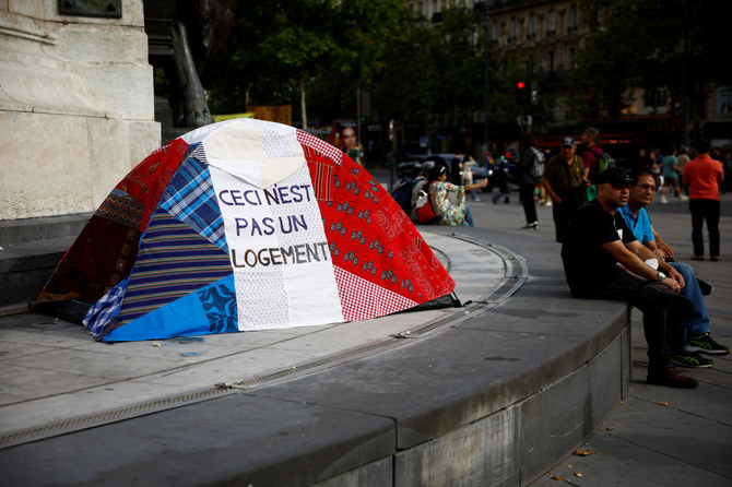 Migrants and homeless people are cleared out of Paris during the Olympics