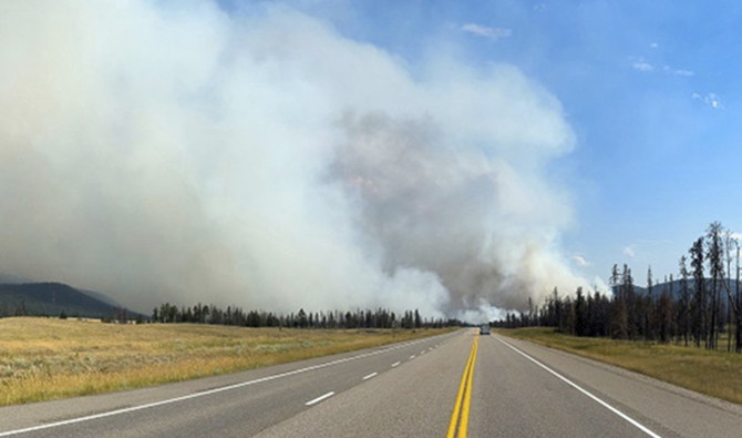 Wildfire engulfs parts of main town in Canada’s Jasper National Park