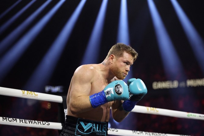 Canelo Alvarez to defend super middleweight titles against Edgar Berlanga on Sept. 14 in Las Vegas