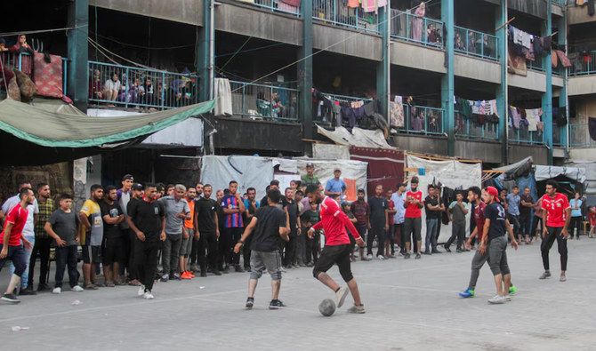 As Paris Olympics kick off, Gazans seek refuge in soccer