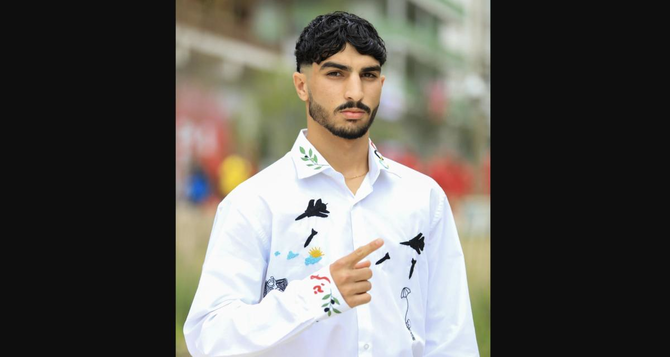 Palestinian Olympian wore shirt showing bombed children at opening ceremony