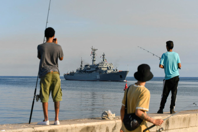 Russian warships make routine visit to Cuba