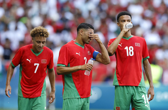 After chaos vs. Argentina at the Olympics, Morocco concedes in stoppage time in 2-1 loss to Ukraine
