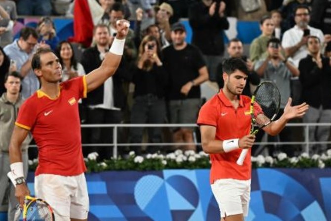 Nadal, Alcaraz win Olympics double opener