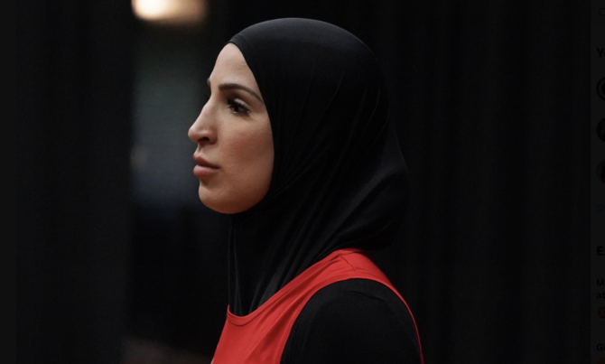 Australian boxer Tina Rahimi called the ban on French athletes wearing the hijab “sad.” (@Tinarahimii)