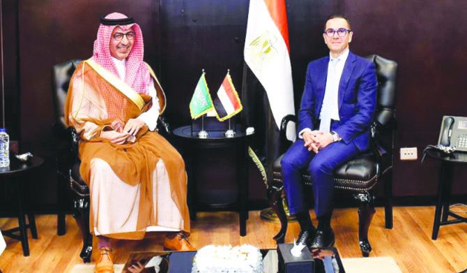 Saudi envoy to Arab League meets with Sudan’s representative in Cairo