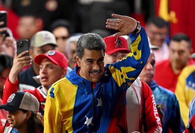 Maduro wins third term, contradicting exit polls