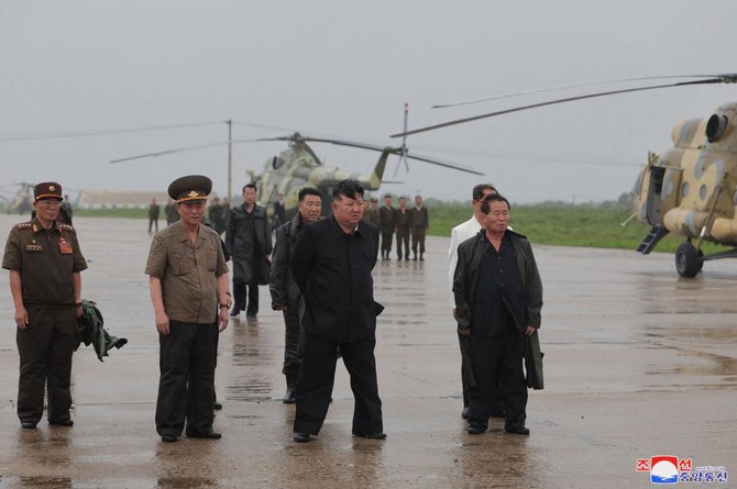 5,000 people rescued from flooding in North Korea in evacuation efforts led by Kim