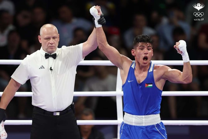 Jordan’s Ziad Ashish qualifies for boxing’s last 16 at Olympics
