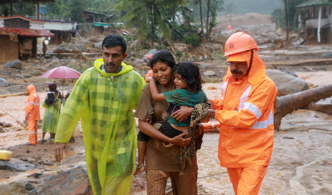 Death toll from landslides in India’s Kerala jumps to 41