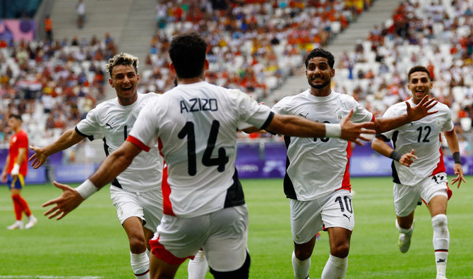 Egypt stun Spain to join them in men’s Olympic football knockouts