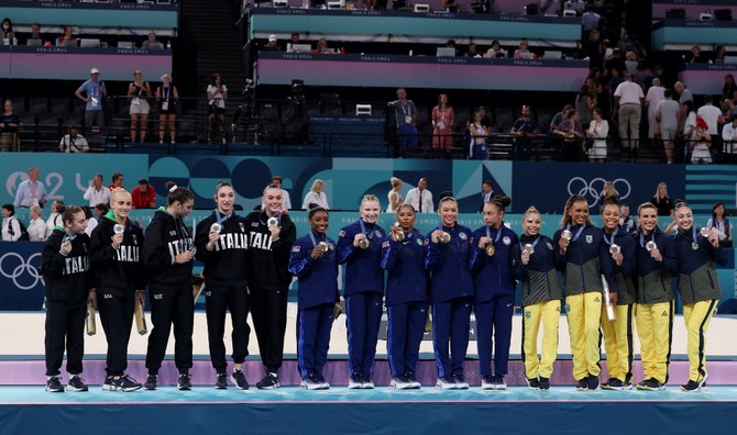 For Italy and Brazil, losing to Simone Biles’ US team at the Olympics still felt like a victory