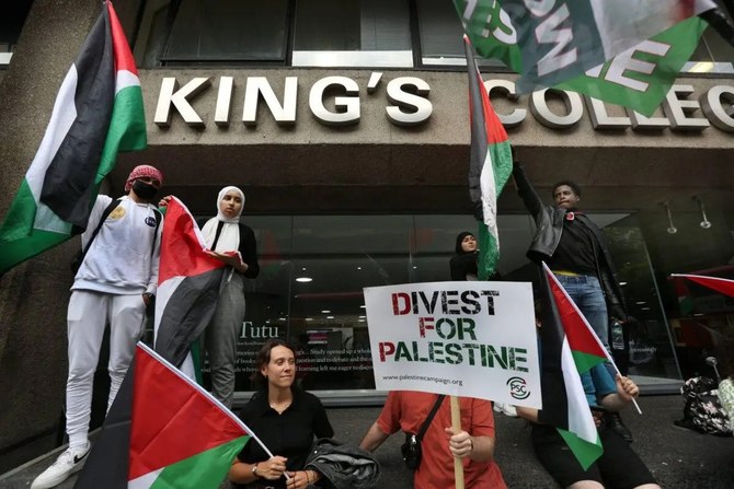 King’s College London to revise arms investments after pro-Palestine student protests 