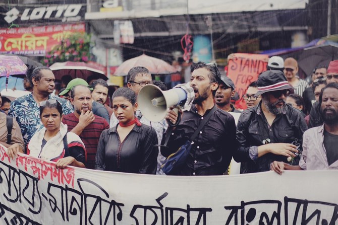 Teachers, TV stars rally against student arrests as Bangladesh protests resume