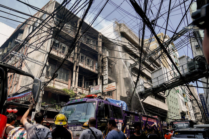 Building fire in Manila’s Chinatown kills 11