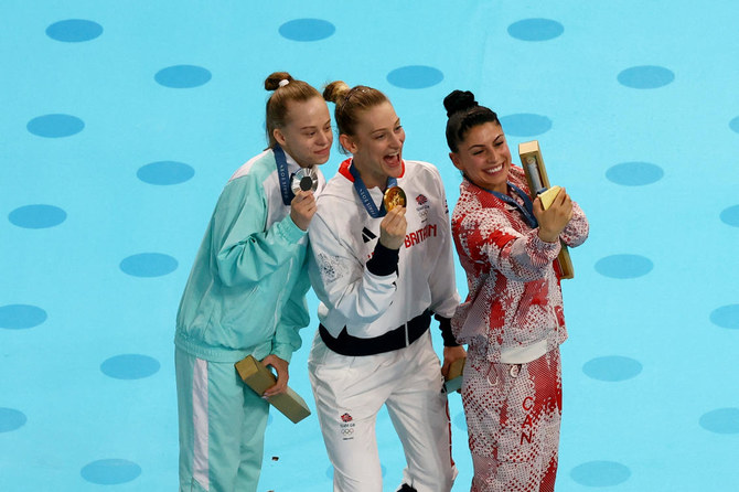 Belarus’ Viyaleta Bardzilouskaya wins country’s first Olympic medal in Paris with trampoline silver