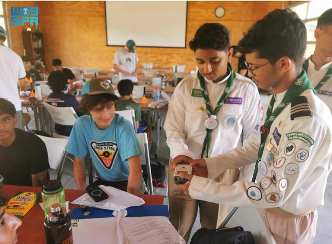 Saudi Scouts participate in youth forum