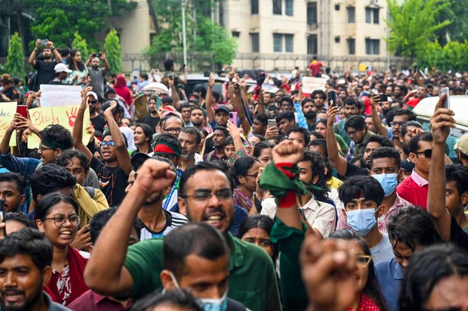 Protests continue in Bangladesh amid outrage over crackdown