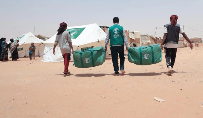 The aid is part of Saudi Arabia’s effort to support vulnerable families in the region and beyond. (SPA)