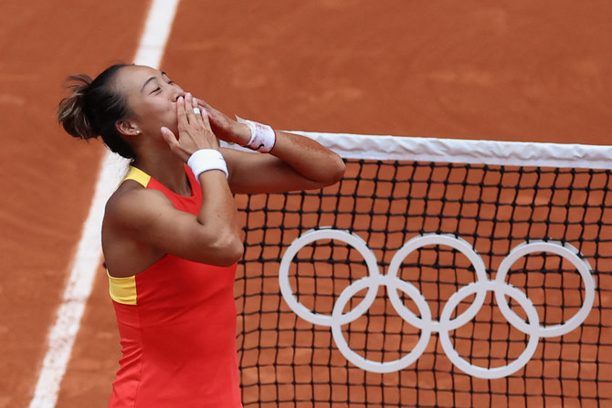 Zheng Qinwen wins China’s first Olympic tennis singles gold