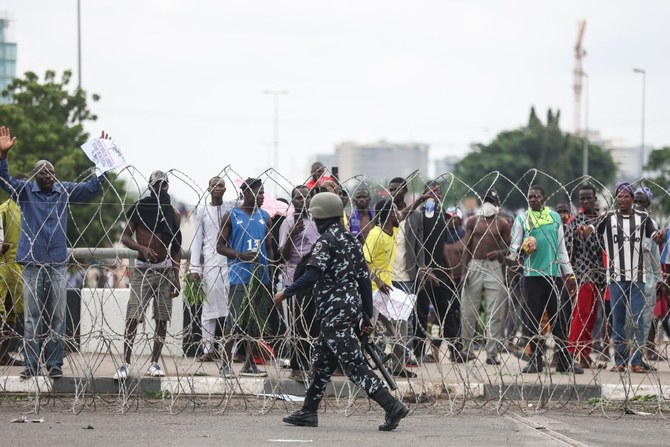 Nigeria’s president calls for end to protests against economic hardship