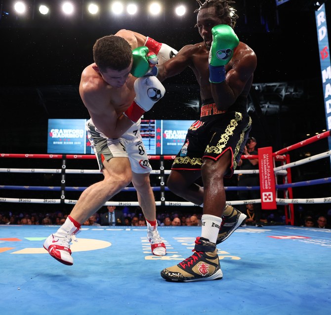 Terence Crawford wins fourth world title. supplied