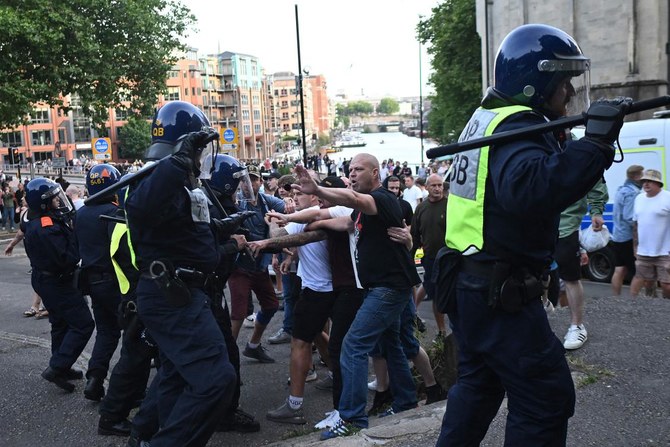 UK police warn far-right fueled street violence affects resources needed to investigate other crimes