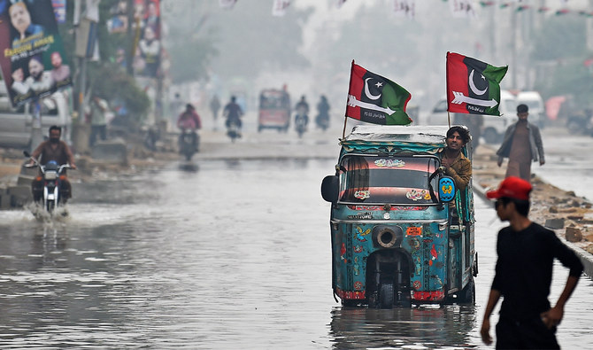 Pakistan’s largest city on alert over fears of urban flooding amid monsoon rains