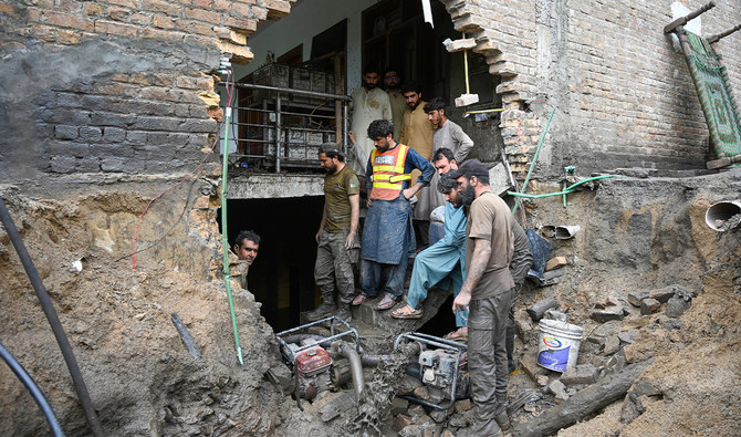 15 killed, 20 injured in two days as monsoon rains lash northwestern Pakistan 